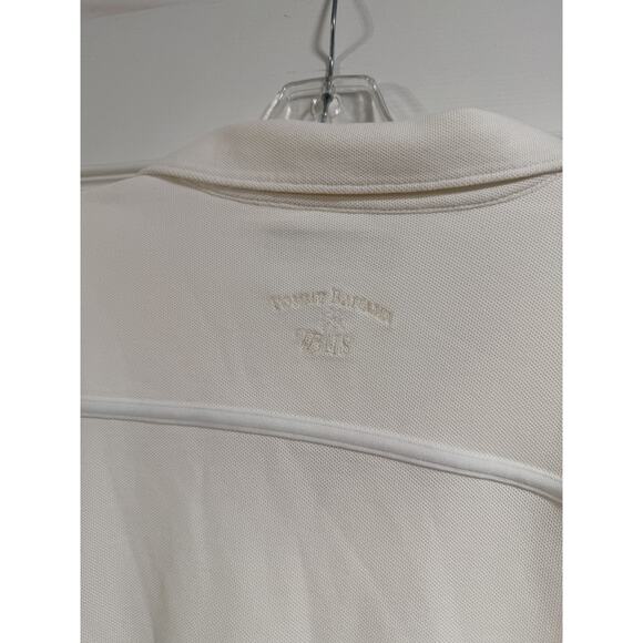 Tommy Bahama Ivory Comfort PGA West Cotton Golf Polo Shirt Men's Large - Picture 6 of 6